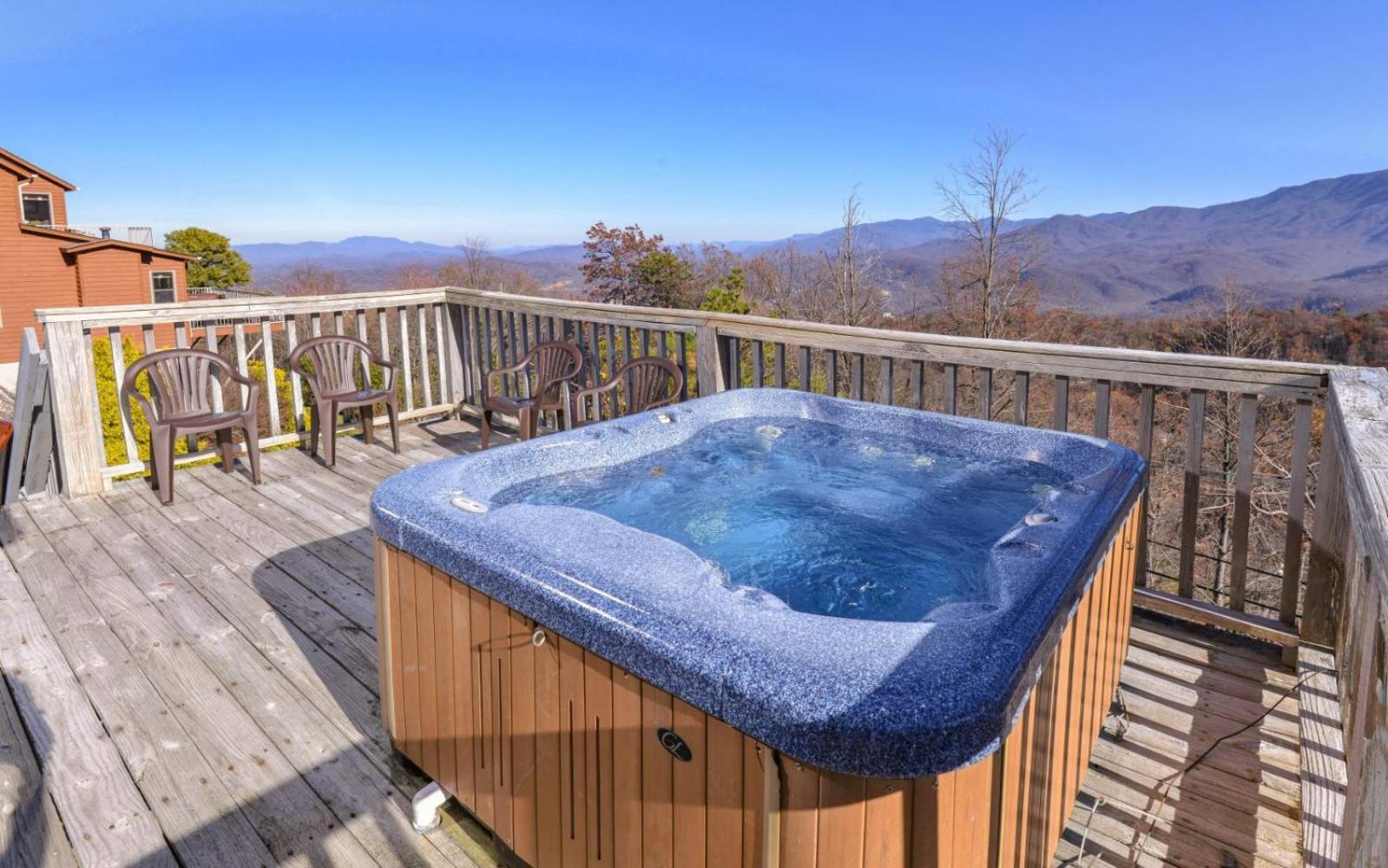 Sky High Villa Гетлинбург Екстериор снимка